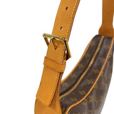 ルイ・ヴィトン LOUIS VUITTON クロワッサンMM M51512 ブラウン モノグラム レディース ショルダーバッグ