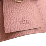 グッチ GUCCI 6連キーケース 354499 ピンク　ゴールド金具 レザー レディース キーケース