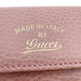 グッチ GUCCI 6連キーケース 354499 ピンク　ゴールド金具 レザー レディース キーケース