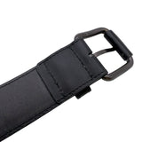 ボッテガ・ヴェネタ BOTTEGA VENETA イントレチャート　ベルト　85cm ブラック　 レザー ユニセックス ベルト