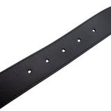 ボッテガ・ヴェネタ BOTTEGA VENETA イントレチャート　ベルト　85cm ブラック　 レザー ユニセックス ベルト