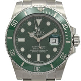 ロレックス ROLEX サブマリーナ 116610LV グリーン ステンレススチール メンズ 腕時計