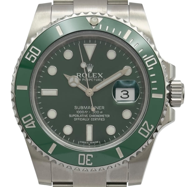 ロレックス ROLEX サブマリーナ 116610LV グリーン ステンレススチール