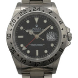 ロレックス ROLEX エクスプローラー2 16570 ブラック ステンレススチール メンズ 腕時計