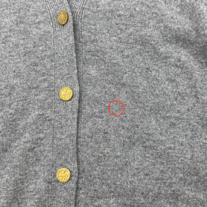 ルイ・ヴィトン LOUIS VUITTON LV金具ロングカシミヤニット