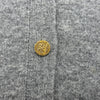 ルイ・ヴィトン LOUIS VUITTON LV金具ロングカシミヤニットカーディガン FLKC08 グレー カシミヤ レディース カーディガン