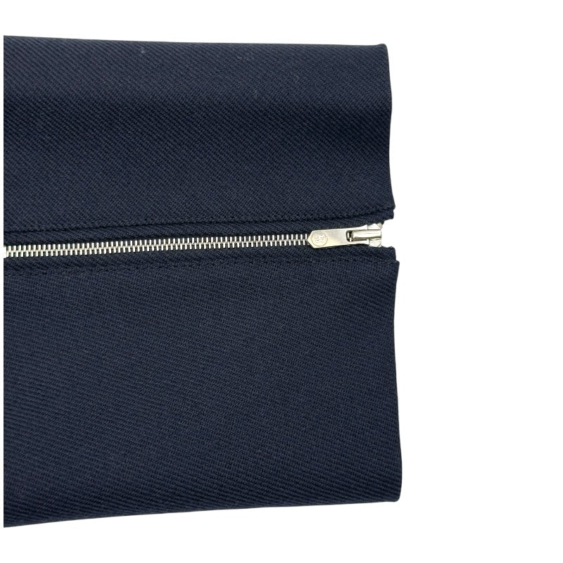 エルメス HERMES ウール テーラードジャケット ネイビー ウール メンズ