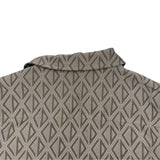 クリスチャン・ディオール Christian Dior CDダイヤモンドジップアップブルゾン 29TC513A5583 ブラウン ポリエステル メンズ ブルゾン