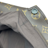 ルイ・ヴィトン LOUIS VUITTON モノグラム総柄LVトワルミリタリージャケット HML07E ブラウン ポリエステル メンズ ミリタリージャケット