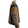 ルイ・ヴィトン LOUIS VUITTON モノグラム総柄LVトワルミリタリージャケット HML07E ブラウン ポリエステル メンズ ミリタリージャケット