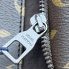 ルイ・ヴィトン LOUIS VUITTON モノグラム総柄LVトワルミリタリージャケット HML07E ブラウン ポリエステル メンズ ミリタリージャケット