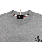 モンクレール MONCLER ロゴスウェットシャツ グレー コットン メンズ 長袖シャツ