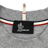 モンクレール MONCLER ロゴスウェットシャツ グレー コットン メンズ 長袖シャツ