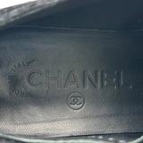 シャネル CHANEL ベルベットローファー G31105 ブラック ベルベット レディース ローファー