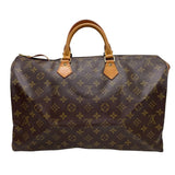 ルイ・ヴィトン LOUIS VUITTON スピーディ40 M41522 ブラウン ゴールド金具 モノグラムキャンバス レディース ボストンバッグ