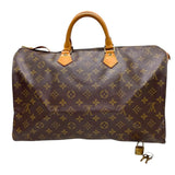 ルイ・ヴィトン LOUIS VUITTON スピーディ40 M41522 ブラウン ゴールド金具 モノグラムキャンバス レディース ボストンバッグ