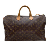 ルイ・ヴィトン LOUIS VUITTON スピーディ40 M41522 ブラウン ゴールド金具 モノグラムキャンバス レディース ボストンバッグ