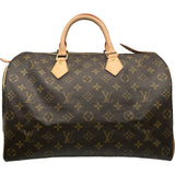 ルイ・ヴィトン LOUIS VUITTON スピーディ35 M41524 ブラウン モノグラム・キャンバス ユニセックス ハンドバッグ