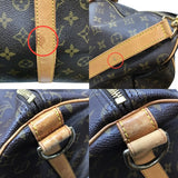 ルイ・ヴィトン LOUIS VUITTON キーポル・バンドリエール55 M41414 ブラウン ゴールド金具 モノグラムキャンバス レディース ボストンバッグ
