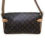 ルイ・ヴィトン LOUIS VUITTON ハドソンPM M40027 ブラウン PVC レディース ショルダーバッグ