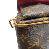 ルイ・ヴィトン LOUIS VUITTON ヴィバシテMM M51164 ブラウン PVC/レザー レディース ハンドバッグ
