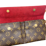 ルイ・ヴィトン LOUIS VUITTON ヴィバシテMM M51164 ブラウン PVC/レザー レディース ハンドバッグ