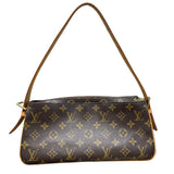ルイ・ヴィトン LOUIS VUITTON ヴィバシテMM M51164 ブラウン PVC/レザー レディース ハンドバッグ
