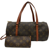 ルイ・ヴィトン LOUIS VUITTON パピヨン30 M51365 ブラウン モノグラム レディース ハンドバッグ