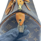 ルイ・ヴィトン LOUIS VUITTON スピーディ35 M41524 ブラウン モノグラムキャンバス レディース ハンドバッグ