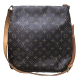 ルイ・ヴィトン LOUIS VUITTON ミュゼット M51256 ブラウン PVC レディース ショルダーバッグ