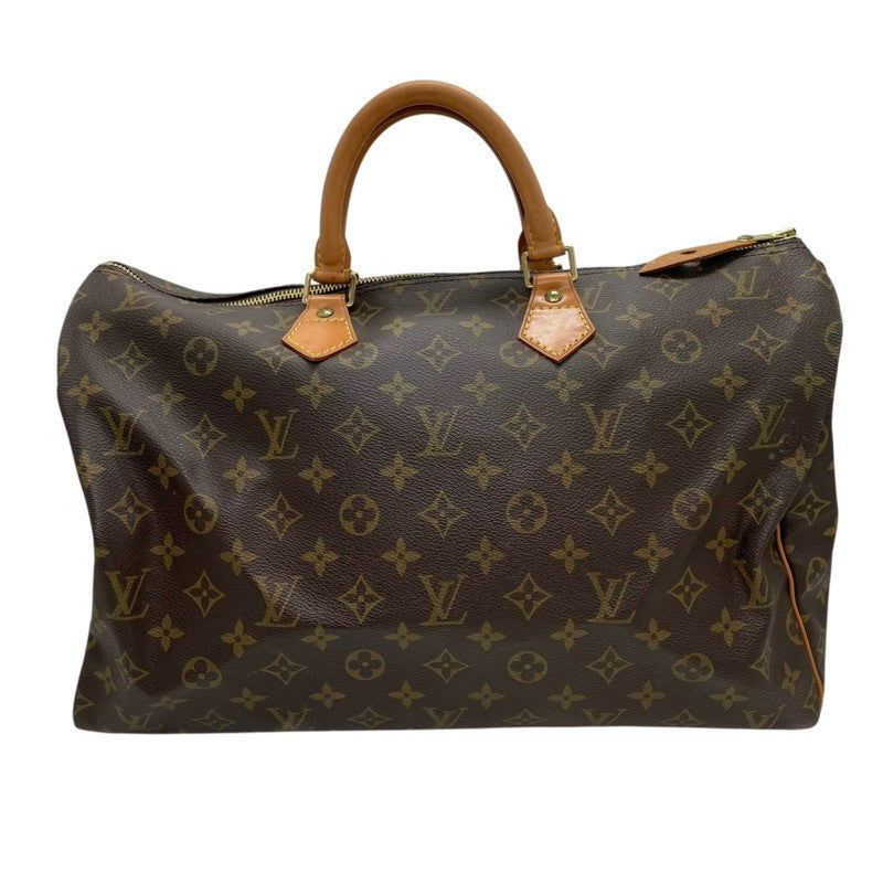 ルイ ヴィトンLOUIS VUITTON バッグスピーディ 40 M41522 ルイ・ヴィトン LOUIS VUITTON スピーディ40 M41522 ブラウン ゴールド