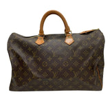 ルイ・ヴィトン LOUIS VUITTON スピーディ40 M41522 ブラウン ゴールド金具 モノグラムキャンバス レディース ボストンバッグ