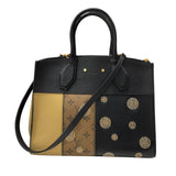 ルイ・ヴィトン LOUIS VUITTON シティ スティーマーMM M43406 ブラック/ブラウン/ベージュ モノグラム・リバース/カーフ ユニセックス ショルダーバッグ