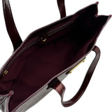 ルイ・ヴィトン LOUIS VUITTON ウィルシャーPM M93641 ボルドー系 モノグラム・ヴェルニ レディース ハンドバッグ
