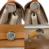 エルメス HERMES エールバッグMM ▢H刻印 ベージュ・ナチュラル/シルバー金具 トワル・レザー ユニセックス ショルダーバッグ