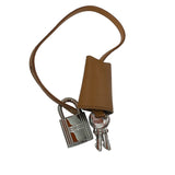 エルメス HERMES エールバッグMM ▢H刻印 ベージュ・ナチュラル/シルバー金具 トワル・レザー ユニセックス ショルダーバッグ