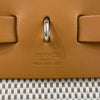 エルメス HERMES エールバッグMM ▢H刻印 ベージュ・ナチュラル/シルバー金具 トワル・レザー ユニセックス ショルダーバッグ
