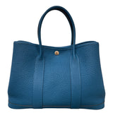 エルメス HERMES ガーデンパーティTPM C刻印 ブルーイズミール ネゴンダ レディース ハンドバッグ