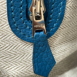 エルメス HERMES ガーデンパーティTPM C刻印 ブルーイズミール ネゴンダ レディース ハンドバッグ