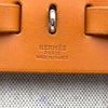 エルメス HERMES エールバッグアドPM ▢D刻 ベージュ/ゴールド トワル/レザー レディース リュック・デイパック