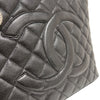 シャネル CHANEL 復刻トート A01804 ブラック/シルバー金具 キャビアスキン レディース トートバッグ