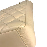シャネル CHANEL PSTチェーントートバッグ A50994 ベージュ/ゴールド金具 キャビアスキン レディース トートバッグ