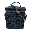 シャネル CHANEL デニムチェーンヴァニティバッグ AS1336 ブルー/ゴールド金具 デニム レディース ショルダーバッグ
