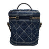 シャネル CHANEL デニムチェーンヴァニティバッグ AS1336 ブルー/ゴールド金具 デニム レディース ショルダーバッグ
