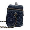 シャネル CHANEL デニムチェーンヴァニティバッグ AS1336 ブルー/ゴールド金具 デニム レディース ショルダーバッグ
