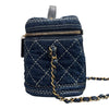 シャネル CHANEL デニムチェーンヴァニティバッグ AS1336 ブルー/ゴールド金具 デニム レディース ショルダーバッグ