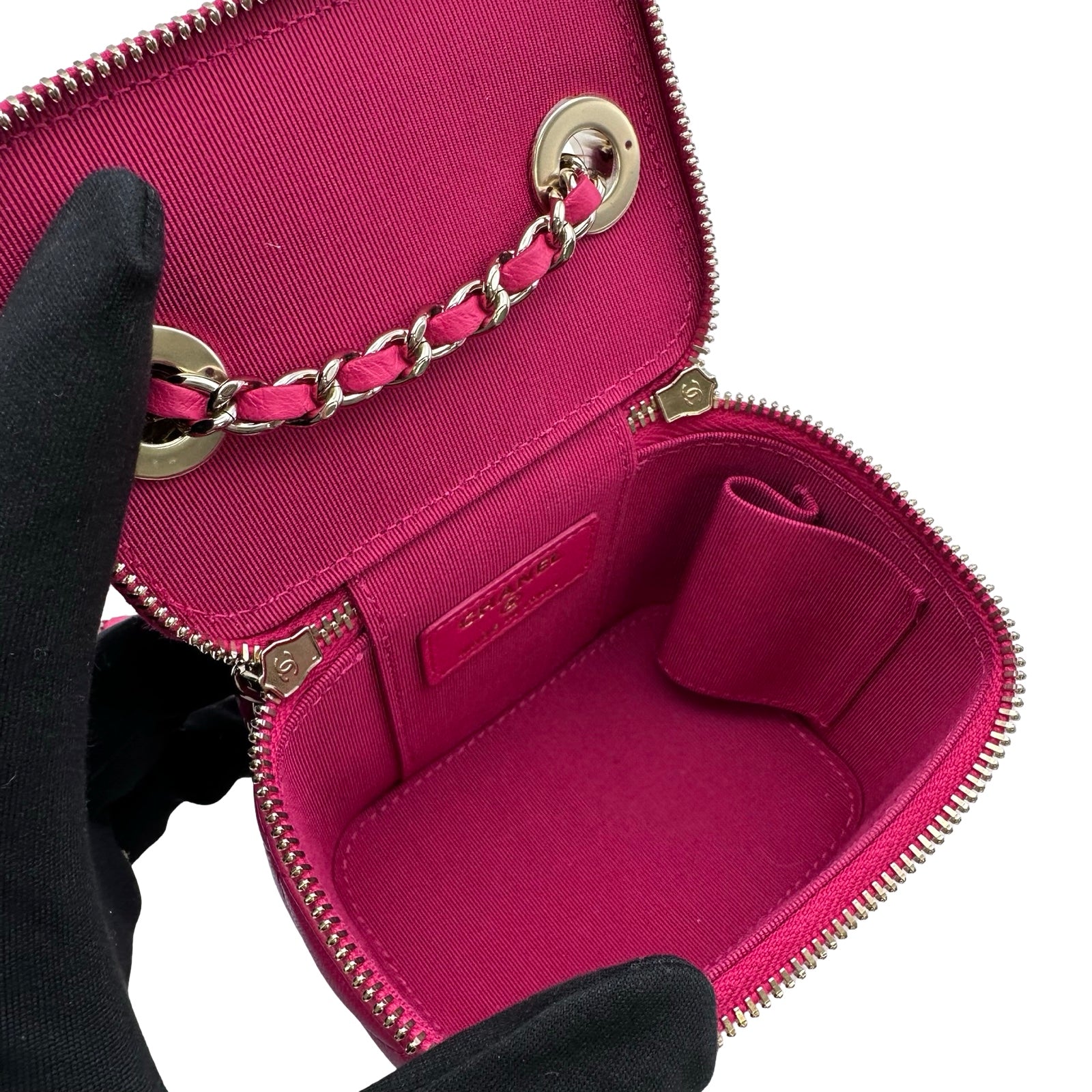 シャネル CHANEL トレンディCC スモールヴァニティ 30番台 ピンク