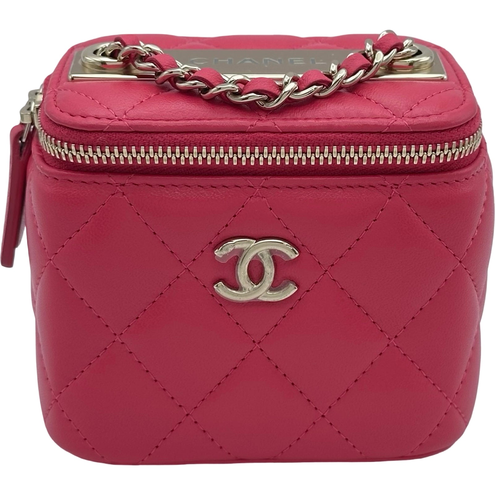 シャネル CHANEL トレンディCC スモールヴァニティ 30番台 ピンク