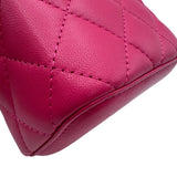 シャネル CHANEL トレンディCC スモールヴァニティ 30番台 ピンク ゴールド金具 ラムスキン レディース ショルダーバッグ