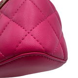 シャネル CHANEL トレンディCC スモールヴァニティ 30番台 ピンク ゴールド金具 ラムスキン レディース ショルダーバッグ
